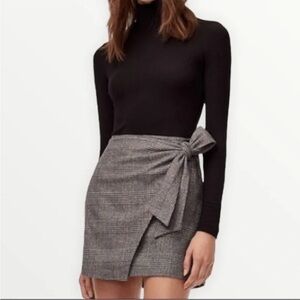 Wilfred Wool Wrap Miniskirt s10